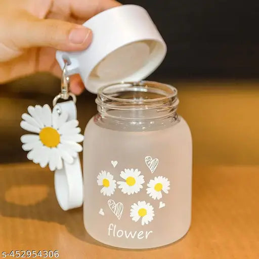 glass tumbler with lid pack of 1 300 ml