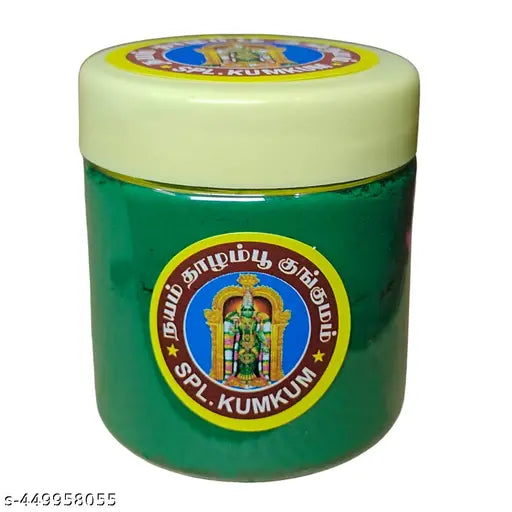 Madurai Thalampoo spl lakshmi Kubera Kumkum (Green)60gms