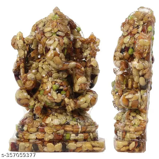 Navadhanya Vinayagar Statue, 9 Grains Vinayagar Idol, Seed Ganpati, Ganpati Idol For Pooja, Ganpati Statue