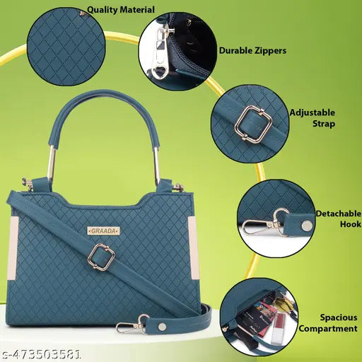 GRAADA Women's Cross-body Bags, Women's Top-Handle Bags, Women's Hobos & Shoulder Bags Ladies Purse Handbag | Women bags