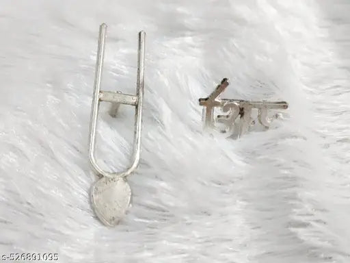 Stylish Trishul & Jai Shri Ram Metal Pin Set | Devotional Lapel Brooch for Men & Women | Bhagwa Accessories for Traditional Wear