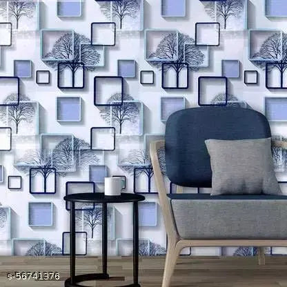 WallStreet Wall Sticker Roll for Bedroom - Waterproof PVC Vinyl Sticker for Home & Kitchen - Self Adhesive Wallpapers for Wall, Living Room ,Hall - Ideal for Sofa Background & Home Decoration 2 Meter