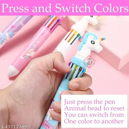 Spirograph Design Ruler with 10 in 1 unicorn pen