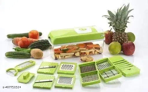 Hnsm Enterprises presents a 12 in1 nicer dicer chopper