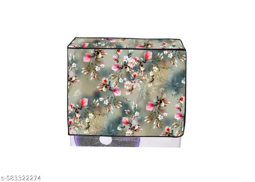 New Premium Split AC Cover for 1.5 Ton | Indoor (40x10x13 in) + Outdoor (35x15x12 in) | Waterproof & Dustproof | Printed Design