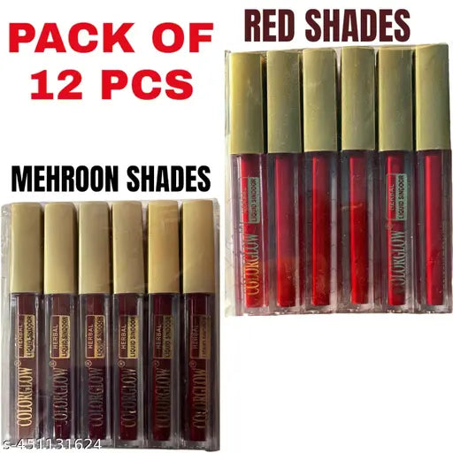 COLORGLOW COMBO PACK OF 12 PCS KUM KUM SINDUR