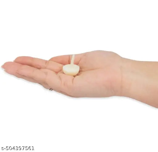 SURETIYA Cow Ghee Batti for Puja Handmade Pooja Jyot Batti for Aarti and Special Occasions, High Quality Puja Batti - 30PCS X 2 Total 60PCS Combo Set