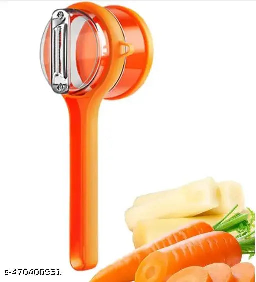 LYUD 1pcs Multi Functional Storage Peeler,Vegetable Peeler,Fruit Peeler, Peeler With Container,Suitable For Home And Kitchen Use(Multicolor)