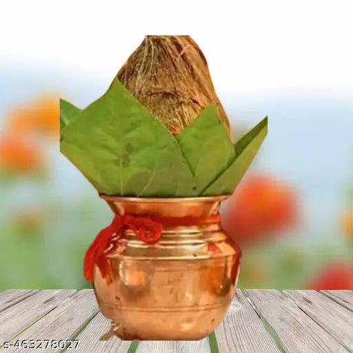 DARIDRA BHANJAN Copper Lota For Pooja , Drinking Water For Good Health, For Digestion And Glowing Skin capasity 500 ml