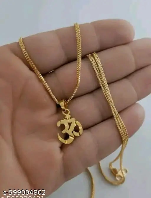 micro gold plated daily use pendant set