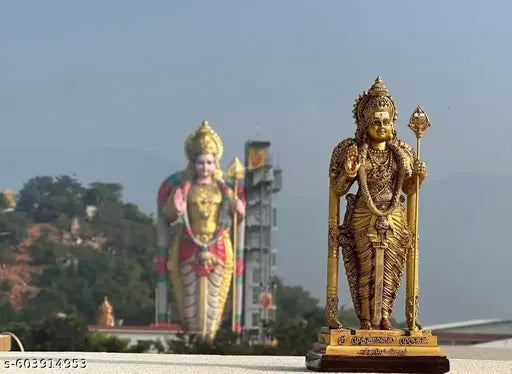 7" Home Decor Sri Muthumalai Murugan  Idol