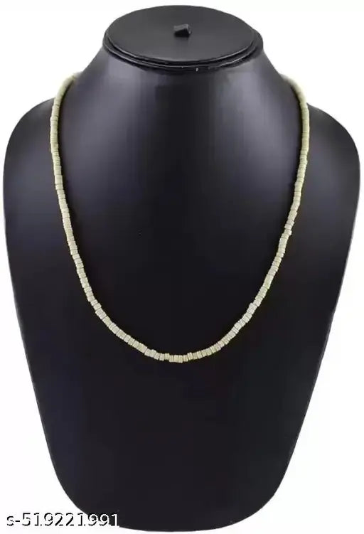 Original Tulsi Kanthi Mala, Two Round, Simple Tulsi Mala, from Vrindavan, Wood Chain