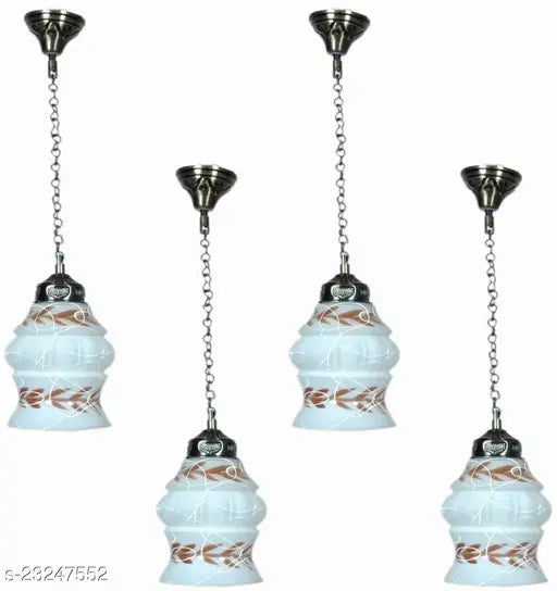 Afast Decorated Pendent Ceiling, Hanging Lamp Of Of Decorative Colourful Glass Shade & Exclusives Metal Fitting With Copper Holder