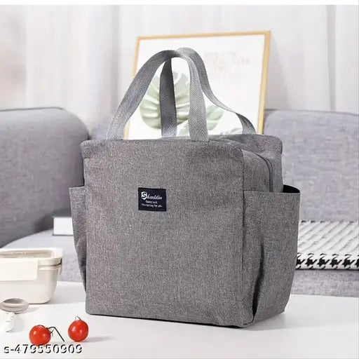 CROSSLINE Present Large Lunch Bags With Water Bottle [Insulated Lunch Bag With Pockets] Stay Organized & Energized - Insulated Lunch Bag With Dual Side Pockets & Thermal Tote  Box Bag For back to school, class, college, school supplies, kitchen organizers