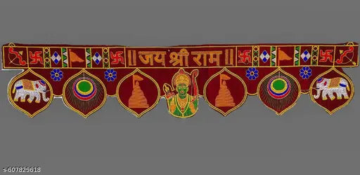 New decorative "JAY SHREE RAM " Toran For Your Door