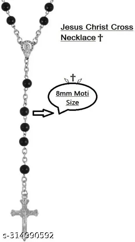 jesus christ cross christian rosary
