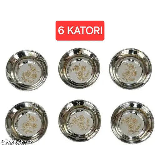 Stainless steel katori