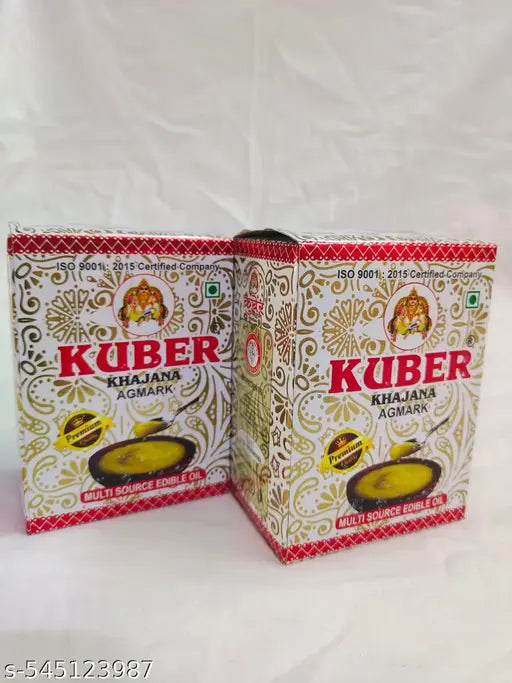 KUBER PURE DANEDAR SHUDH COW DESIGHEE 500 ML X 2 PC TETRA