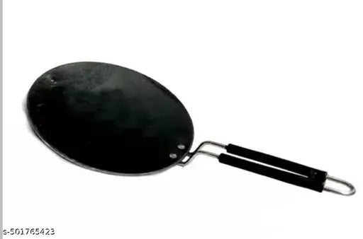Ved traders 9inch Loha tawa iron pot pack of 1p