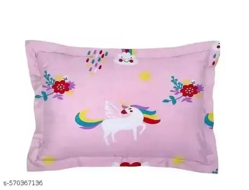 Super Soft Glace Cotton All Round Elastic Fitted Double Bed Bedsheet with 2 Pillow Covers-72x78x8 Inches-fiteed_Double