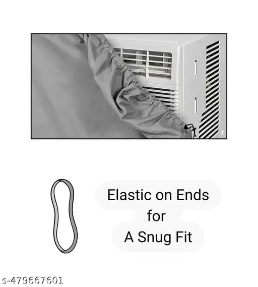 Premium Split AC Cover 2 TON | Water-Resistant & Dustproof | Indoor & Outdoor Units COMBO | Elastic Ends for Snug Fit (colour may vary)