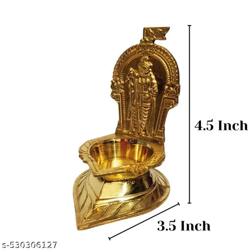 Brass Palani Raja Alangara Murugar Vilakku | palani murugan diya