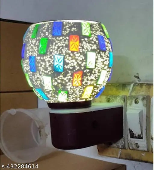 Zuper Kapoor Dani Electrical Camphor Diffuser Glass with On/Off Switch to Toggle Between Burner and Lamp