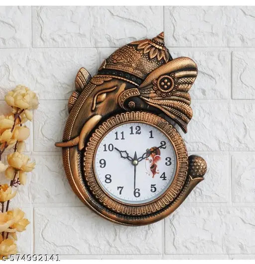 GANESH JI WALL CLOCK