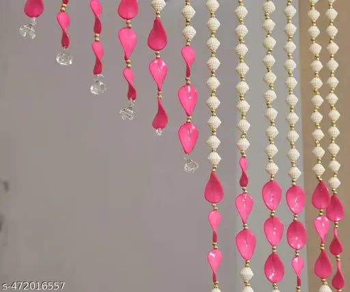 Hanging Chips Beads Curtain For Door, Living Room, Home Decorations, Pooja Room, Kids Room (4x7 Feet) Pack of 1