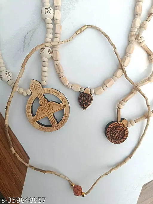 Combo of Four 100% Authentic Tulsi Mala's