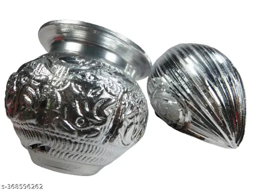 riddhi siddhi Kalash (Purna kumbha) with Coconut for Wealth and Prosperity, Home and Office Decoration, Gift Purposes – Used in Temples, Pooja ghar, and Shops