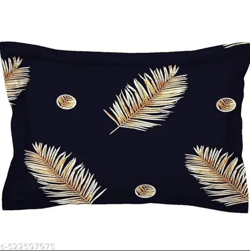 New Trending Fitted (Elastic) Bedsheet With 2 pillow Cover