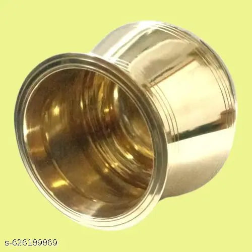 NSI Enterprises Presents Traditional Premium Quality Brass Kalash / Lota for Puja |Golden Kalash For Home Temple, Prayer Room, Diwali Décor, Gifts & more. GOLD