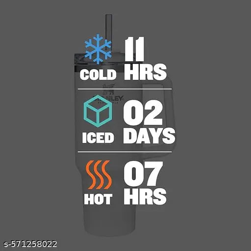 LIPSA Stay hydrated in style with our 40oz Stanley Style Quencher H2.0 Tumblers –  | Capacity: 40 oz (1.18L) – for all-day hydration | Insulation: Double-wall vacuum insulated – keeps drinks cold for 12+ hours |Design: Leakproof FlowState™ lid with 3-posi