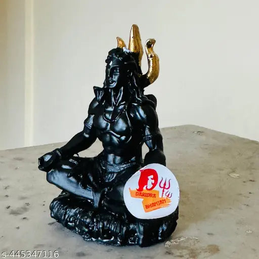 Mahayogi Shiva idol adiyogi shiva statue for car dashboard Shiv shankar bholenath murti