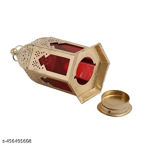 Lanterns for Home Decor | Moroccan Lamp | Moroccan Lamps Hanging | Candle Holder | Hanging Lamp for Home Decor, Diwali Decoration, Christmas Lighting | Moroccan Lamp Pack of 2