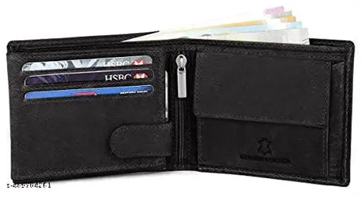 RFID PROTECTED LEATHER WALLET FOR MEN