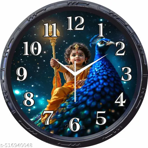 PLASTIC WALL CLOCK