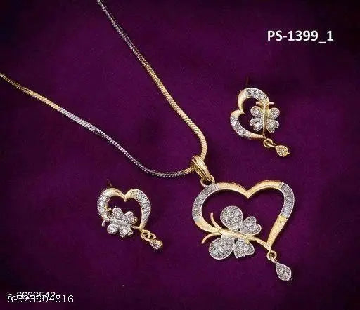 KC JEWELLERY ALLURE TRENDING PENDANT SET FOR WOMAN AND GIRLS