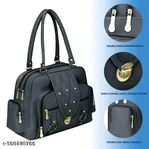 Ladies Purse Fancy Handbags PU Shoulder Bag For Girls