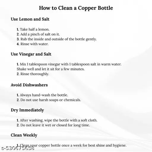 HAMMERED HANCREFT COPPER WATER BOTTLE