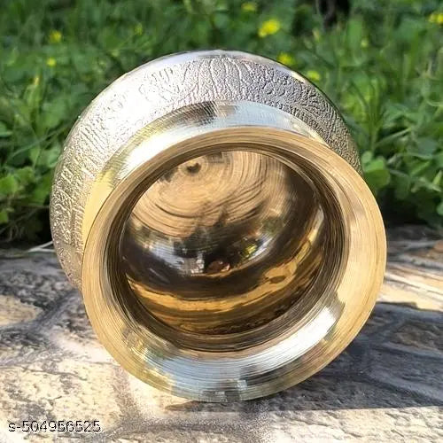 A&S VENTURES  Brass Lota Pooja Kalsh Golden Lota for Pooja/Kalash/Pooja Kalash/jagannath puri kalash/Diwali Poojan Lota/Jalaabhishek Lota