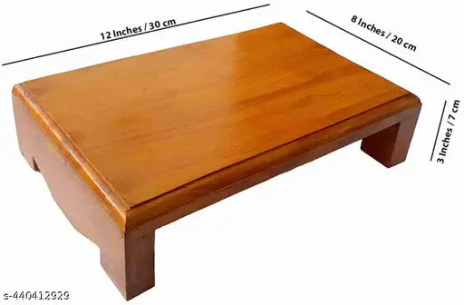 Wooden Pooja Chowki For Puja