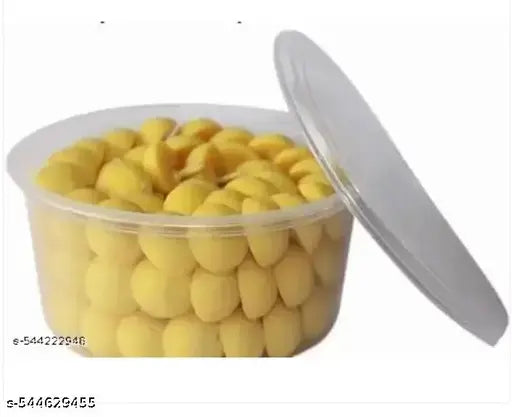 Premium Quality pure Ghee Round Batti Pack Of 200pcs | Pure Cow Ghee Diya Quality 200 Pieces, 15 Minutes Minimum Burning,Ghee Diya Batti | Handmade Ghee Diya Batti,Jyot Batti For Pooja Aarti And Special Occasions, Cow Ghee Diya Batti, Premium Quality Ghee