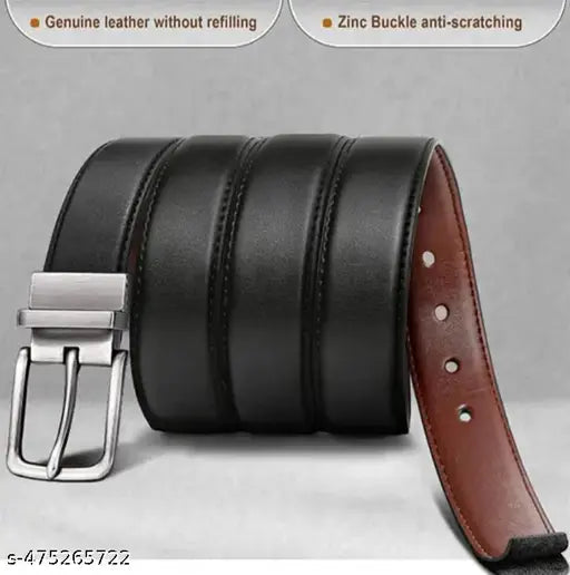 Men's Leather Reversible Belt