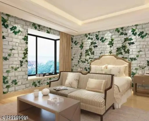 Mira Enterprise Wallpaper - Self Adhesive - Like Sticker, Peel & Stick - Waterproof 45cm x 200cm (It'll Cover 10 Sq ft Area