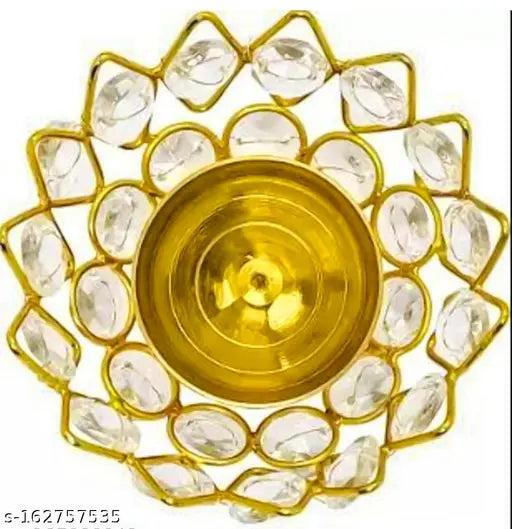 Graceful Crystal Diya navratri Special