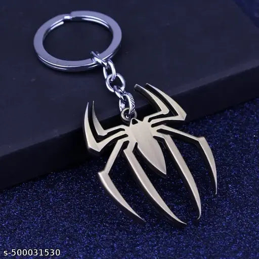 3D HIGH QUALITY SPIDER KEYCHAIN II PREMIUM QUALITY METALLIC SPIDER KEYCHAIN