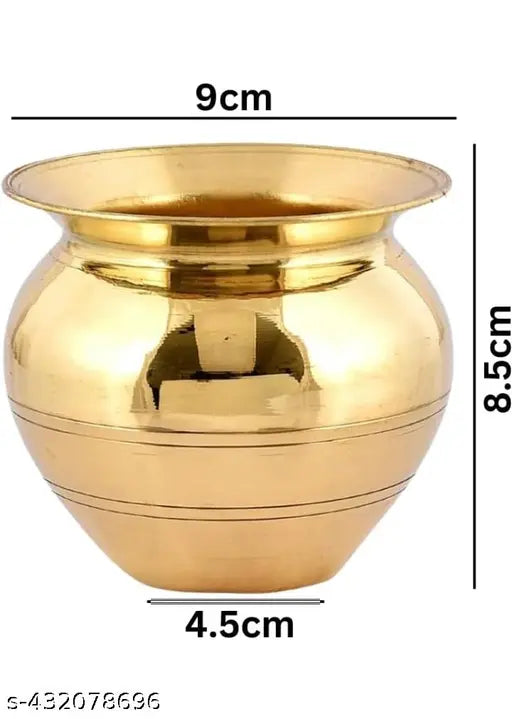 Brass kalash lota size small( pack of 2)