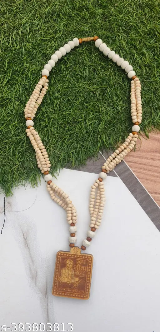 Authentic Tulsi Mala with Bageshwar Dham Sarkar Locket Hanuman ji